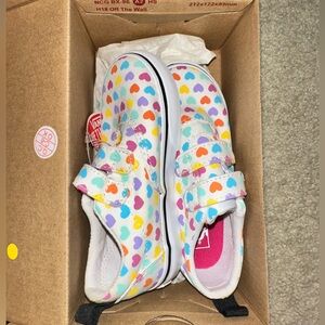Toddler Girls Vans Size 8